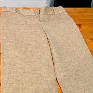 The Limited, silky tweed size 0 dress pant